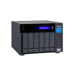 QNAP TVS-672XT NAS Tower Ethernet/LAN Noir (TVS-672XT-I3-8G)