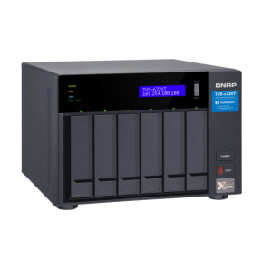 QNAP TVS-672XT NAS Tower Ethernet/LAN Noir (TVS-672XT-I3-8G)