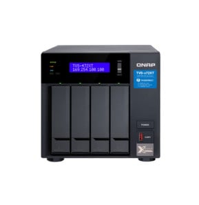 QNAP TVS-472XT NAS Tower Ethernet/LAN Noir (TVS-472XT-PT-4G)