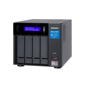 QNAP TVS-472XT NAS Tower Ethernet/LAN Noir (TVS-472XT-PT-4G)