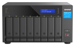 QNAP TVS-H874T-I9-64G serveur de stockage NAS Tower Ethernet/LAN Noir (TVS-H874T-I9-64G)