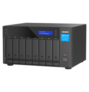 QNAP TVS-H874T-I9-64G serveur de stockage NAS Tower Ethernet/LAN Noir (TVS-H874T-I9-64G)