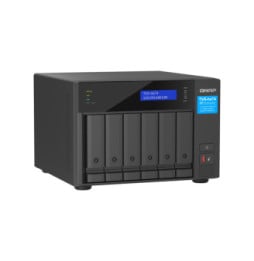 QNAP TVS-H674T-I5-32G serveur de stockage NAS Tower Ethernet/LAN Noir i5-12400 (TVS-H674T-I5-32G)