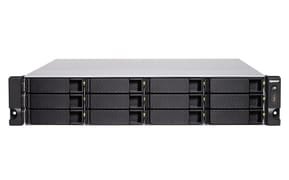 QNAP TS-1283XU-RP NAS Rack (2 U) Ethernet/LAN Noir E-2124 (TS-1283XU-RP-E2124-8G)