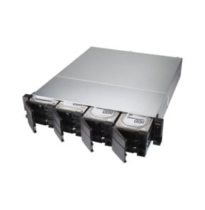 QNAP TS-1283XU-RP NAS Rack (2 U) Ethernet/LAN Noir E-2124 (TS-1283XU-RP-E2124-8G)