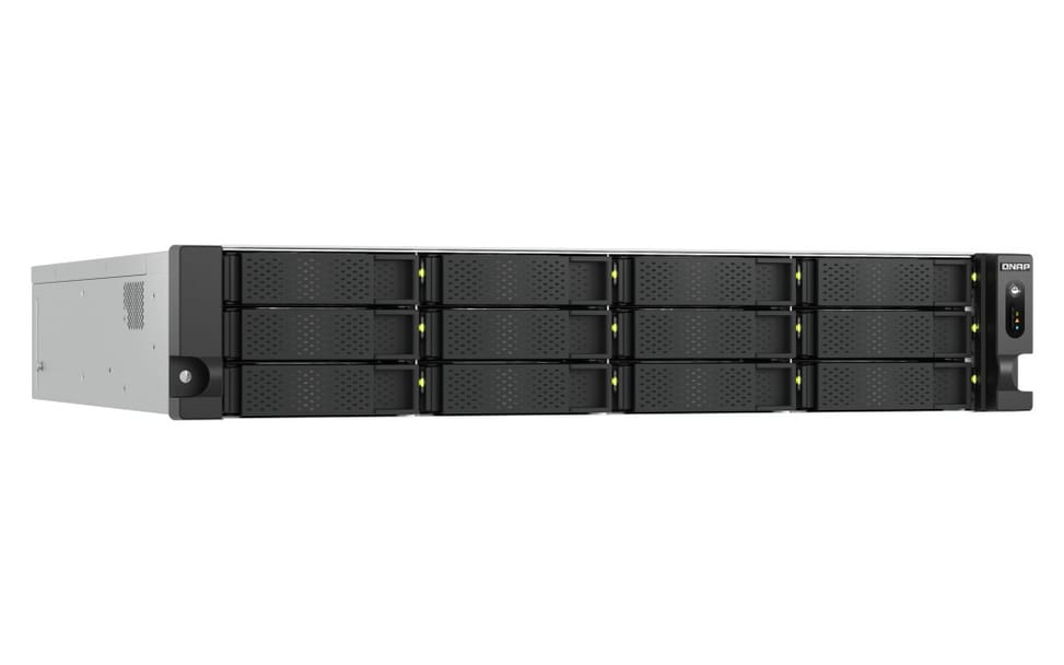 QNAP TS-H1277AXU-RP NAS Rack (2 U) Ethernet/LAN Noir E-2136 (TS-H1277AXU-RP-R5-16G) — image 2