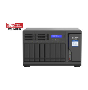QNAP TVS-h1288X NAS Tower Ethernet/LAN Noir W-1250 (TVS-H1288X-W1250-16G)