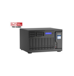QNAP TVS-h1288X NAS Tower Ethernet/LAN Noir W-1250 (TVS-H1288X-W1250-16G)