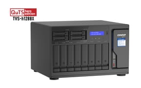 QNAP TVS-h1288X NAS Tower Ethernet/LAN Noir W-1250 (TVS-H1288X-W1250-16G) — image 3