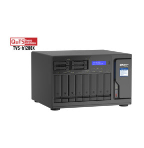 QNAP TVS-h1288X NAS Tower Ethernet/LAN Noir W-1250 (TVS-H1288X-W1250-16G)