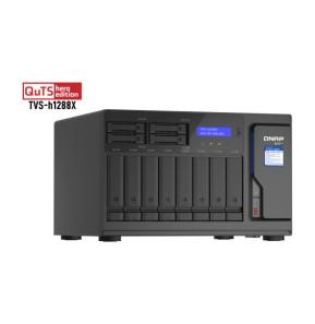 QNAP TVS-h1288X NAS Tower Ethernet/LAN Noir W-1250 (TVS-H1288X-W1250-16G)
