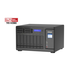 QNAP TVS-h1288X NAS Tower Ethernet/LAN Noir W-1250 (TVS-H1288X-W1250-16G)