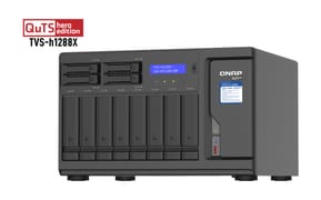 QNAP TVS-h1288X NAS Tower Ethernet/LAN Noir W-1250 (TVS-H1288X-W1250-16G) — image 6