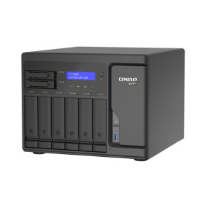 QNAP TS-h886 NAS Tower Ethernet/LAN Noir D-1622 (TS-H886-D1622-16G)
