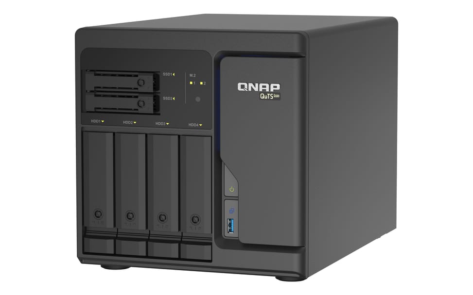 QNAP TS-h686 NAS Tower Ethernet/LAN Noir D-1602 (TS-H686-D1602-8G) — image 5