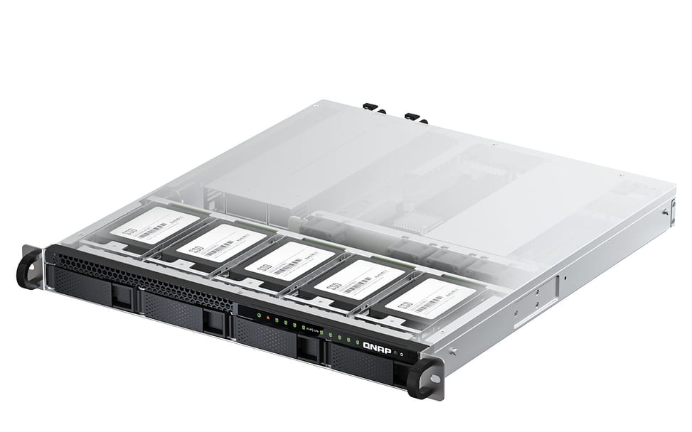 QNAP TS-h987XU-RP NAS Rack (1 U) Ethernet/LAN Noir, Argent E-2334 (TS-H987XU-RP-E2334-16G) — image 6