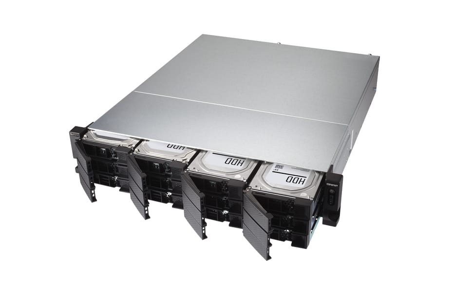 QNAP TS-H1886XU-RP-R2 NAS Rack (3 U) Ethernet/LAN Noir, Gris D-1622 (TS-H1886XU-RP-R2-D1622-32G) — image 2