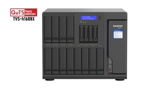 QNAP TVS-h1688X NAS Tower Ethernet/LAN Noir W-1250 (TVS-H1688X-W1250-32G)