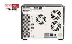 QNAP TVS-h1688X NAS Tower Ethernet/LAN Noir W-1250 (TVS-H1688X-W1250-32G) — image 2