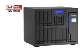 QNAP TVS-h1688X NAS Tower Ethernet/LAN Noir W-1250 (TVS-H1688X-W1250-32G) — image 3