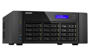 QNAP TS-h1290FX NAS Tower Ethernet/LAN Noir 7302P (TS-H1290FX-7302P-128G) — image 2