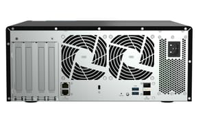 QNAP TS-h1290FX NAS Tower Ethernet/LAN Noir 7302P (TS-H1290FX-7302P-128G) — image 6