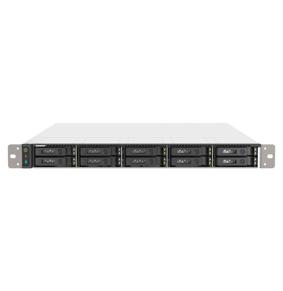 QNAP TS-h1090FU NAS Rack (1 U) Ethernet/LAN Noir, Gris 7232P (TS-H1090FU-7232P-64G)