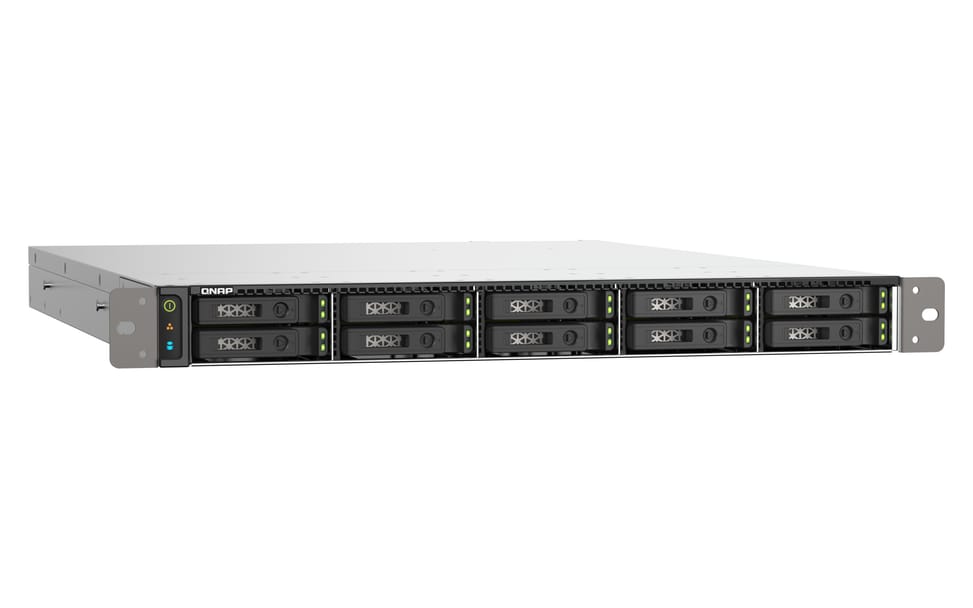 QNAP TS-h1090FU NAS Rack (1 U) Ethernet/LAN Noir, Gris 7232P (TS-H1090FU-7232P-64G) — image 3