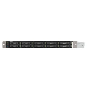 QNAP TS-h1090FU NAS Rack (1 U) Ethernet/LAN Noir, Gris 7232P (TS-H1090FU-7232P-64G)