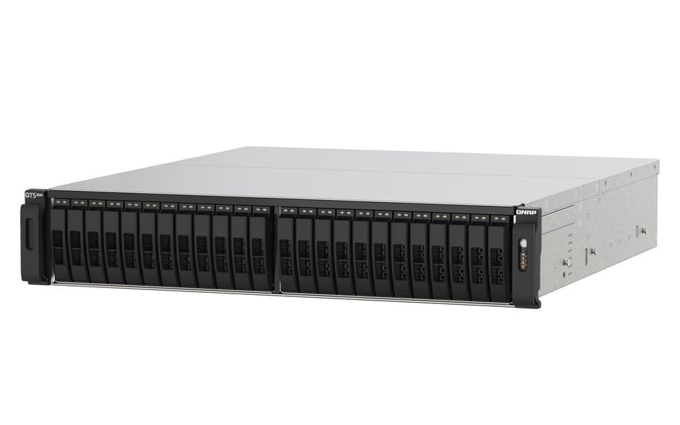 QNAP TS-h2490FU NAS Rack (2 U) Ethernet/LAN Noir, Gris 7232P (TS-H2490FU-7232P-64G) — image 3