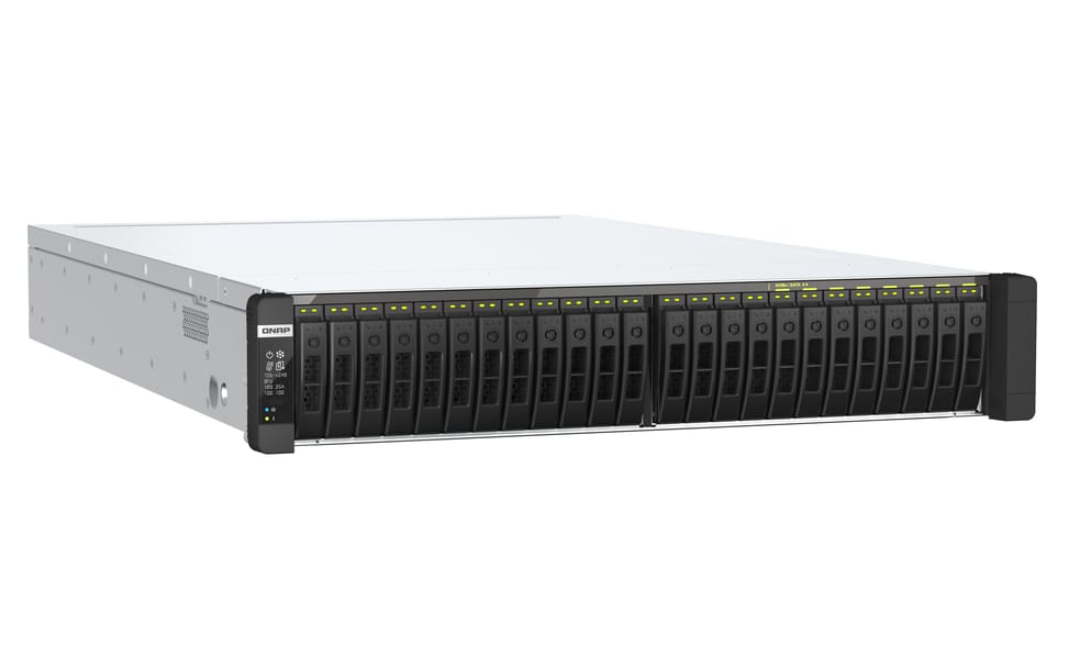 QNAP TDS-h2489FU Serveur de stockage Rack (2 U) Ethernet/LAN Noir, Argent 4309Y (TDS-H2489FU-4309Y-64G) — image 3