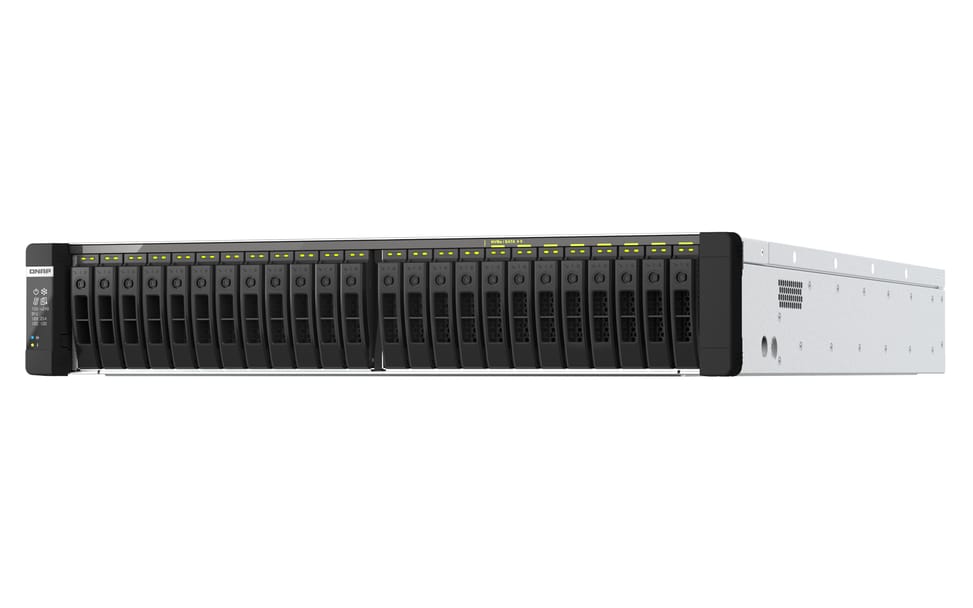 QNAP TDS-h2489FU Serveur de stockage Rack (2 U) Ethernet/LAN Noir, Argent 4309Y (TDS-H2489FU-4309Y-64G) — image 5
