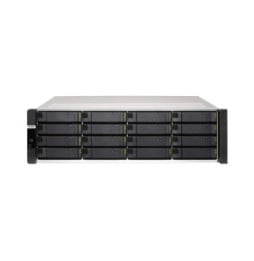 QNAP ES1686dc NAS Rack (3 U) Ethernet/LAN Noir, Gris D-2123IT (ES1686DC-2123IT-64G)