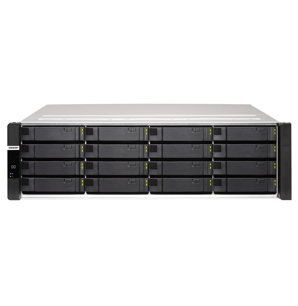 QNAP ES1686dc NAS Rack (3 U) Ethernet/LAN Noir, Gris D-2123IT (ES1686DC-2123IT-64G)