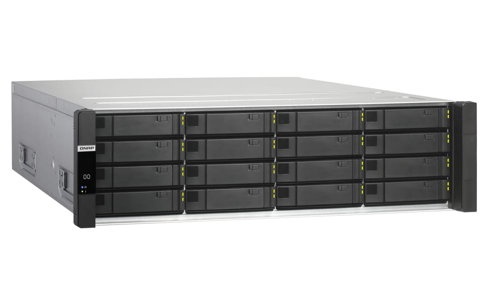 QNAP ES1686dc NAS Rack (3 U) Ethernet/LAN Noir, Gris D-2123IT (ES1686DC-2123IT-64G) — image 3