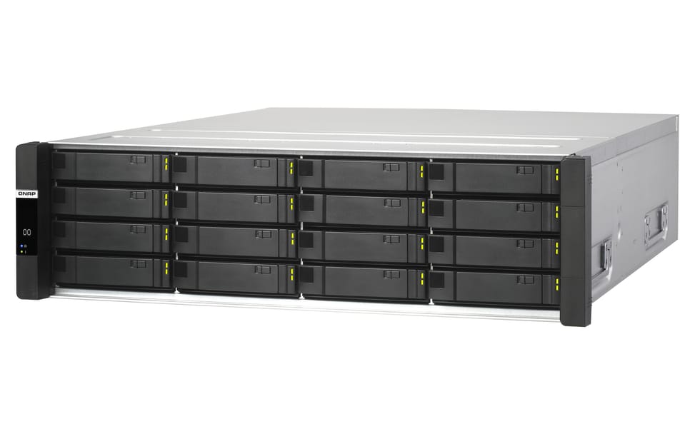 QNAP ES1686dc NAS Rack (3 U) Ethernet/LAN Noir, Gris D-2123IT (ES1686DC-2123IT-64G) — image 4