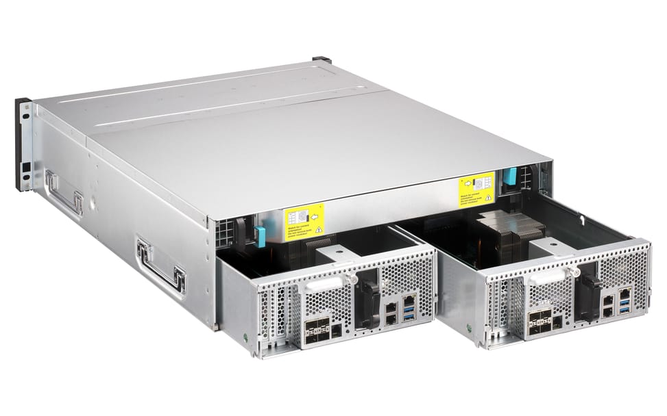 QNAP ES1686dc NAS Rack (3 U) Ethernet/LAN Noir, Gris D-2123IT (ES1686DC-2123IT-64G) — image 5