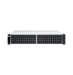 QNAP ES2486dc NAS Rack (2 U) Ethernet/LAN Noir D-2142IT (ES2486DC-2142IT-96G)