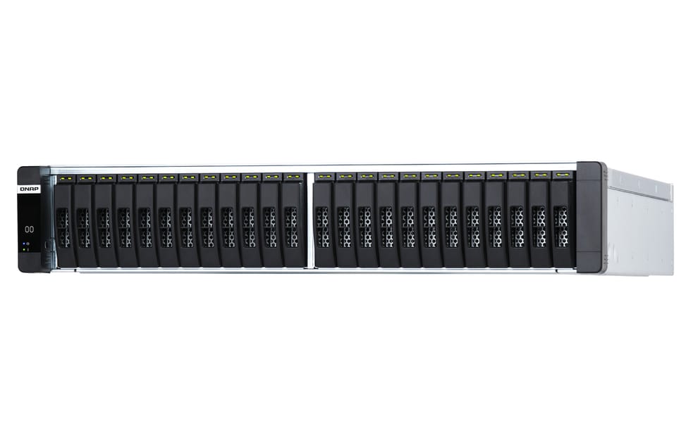 QNAP ES2486dc NAS Rack (2 U) Ethernet/LAN Noir D-2142IT (ES2486DC-2142IT-96G) — image 3
