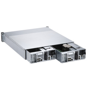 QNAP ES2486dc NAS Rack (2 U) Ethernet/LAN Noir D-2142IT (ES2486DC-2142IT-96G)