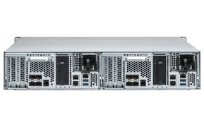 QNAP ES2486dc NAS Rack (2 U) Ethernet/LAN Noir D-2142IT (ES2486DC-2142IT-96G) — image 6