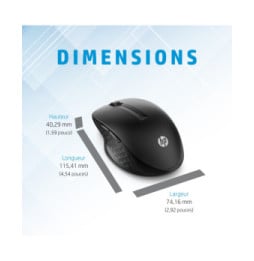 HP Souris sans fil multi-périphériques 430 Souris sans fil multi-périphériques HP 430  (3B4Q2AA)