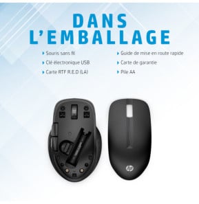 HP Souris sans fil multi-périphériques 430 Souris sans fil multi-périphériques HP 430  (3B4Q2AA)