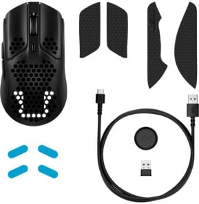 HyperX Pulsefire Haste - Souris sans fil pour gaming (noir) (4P5D7AA)