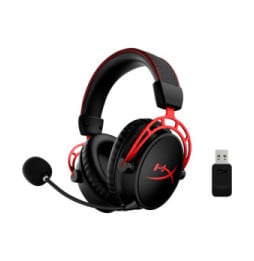 HyperX Casque gaming sans fil Cloud Alpha (noir-rouge) Casque gaming sans fil HyperX Cloud Alpha (noir-rouge)  (4P5D4AA)