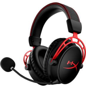 HyperX Casque gaming sans fil Cloud Alpha (noir-rouge) Casque gaming sans fil HyperX Cloud Alpha (noir-rouge)  (4P5D4AA)
