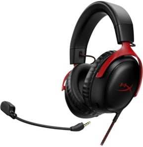 HyperX Cloud III — Casque de jeu (noir/rouge) HyperX Cloud III — Casque de jeu (noir/rouge)  (727A9AA)