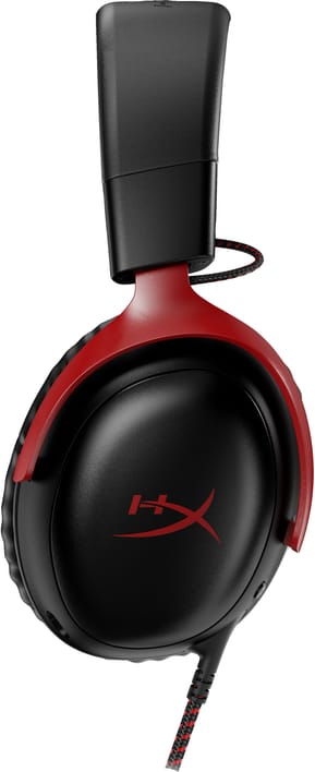 HyperX Cloud III — Casque de jeu (noir/rouge) HyperX Cloud III — Casque de jeu (noir/rouge) (727A9AA) — image 4