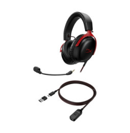 HyperX Cloud III — Casque de jeu (noir/rouge) HyperX Cloud III — Casque de jeu (noir/rouge)  (727A9AA)