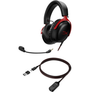 HyperX Cloud III — Casque de jeu (noir/rouge) HyperX Cloud III — Casque de jeu (noir/rouge)  (727A9AA)